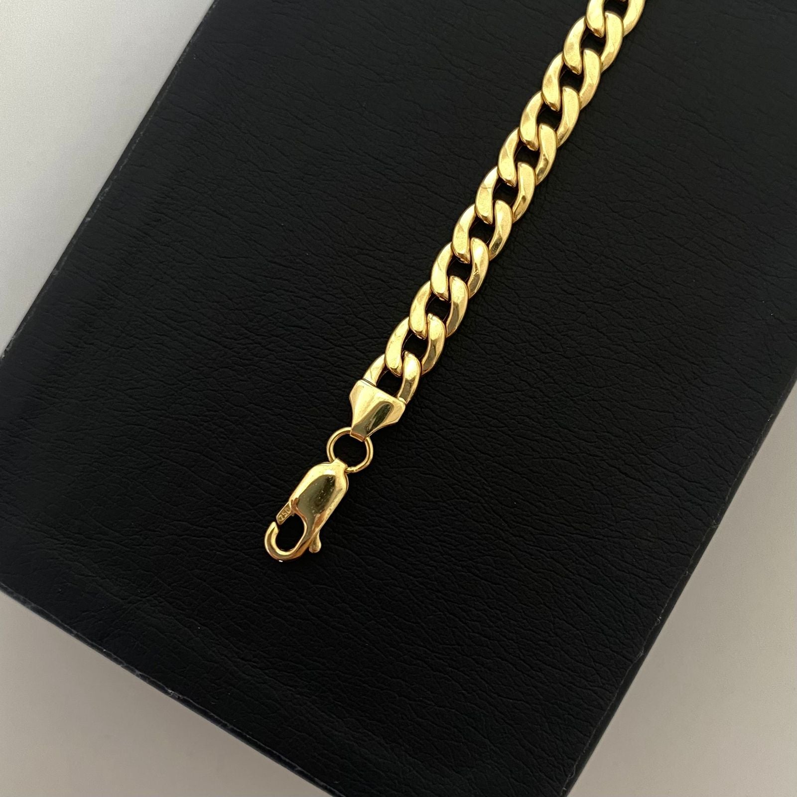 Pulso It cubano Oro amarillo 18k +1 / 6,55 Gr / 6,7 mm / 20,5 Cm